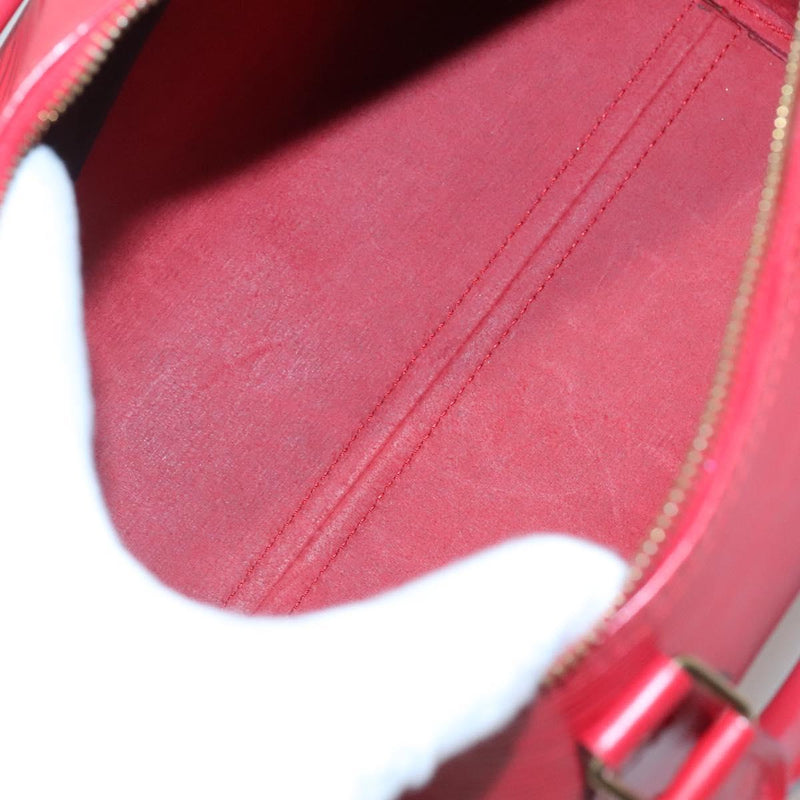 LOUIS VUITTON Epi Speedy 30 Hand Bag Castilian Red M43007 LV Auth 120534