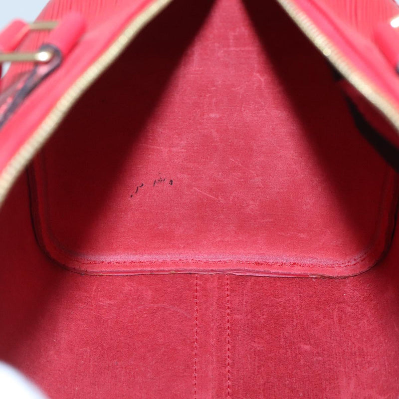 LOUIS VUITTON Epi Speedy 30 Hand Bag Castilian Red M43007 LV Auth 120534