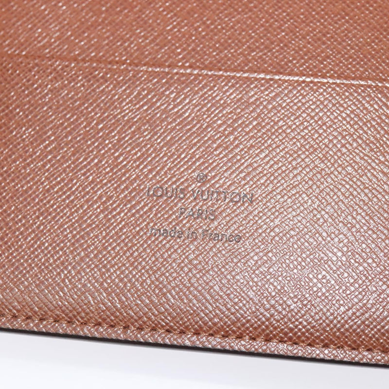 LOUIS VUITTON Monogram Agenda GM Day Planner Cover R20006 LV Auth 120541A