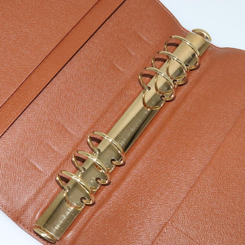 LOUIS VUITTON Monogram Agenda GM Day Planner Cover R20006 LV Auth 120542