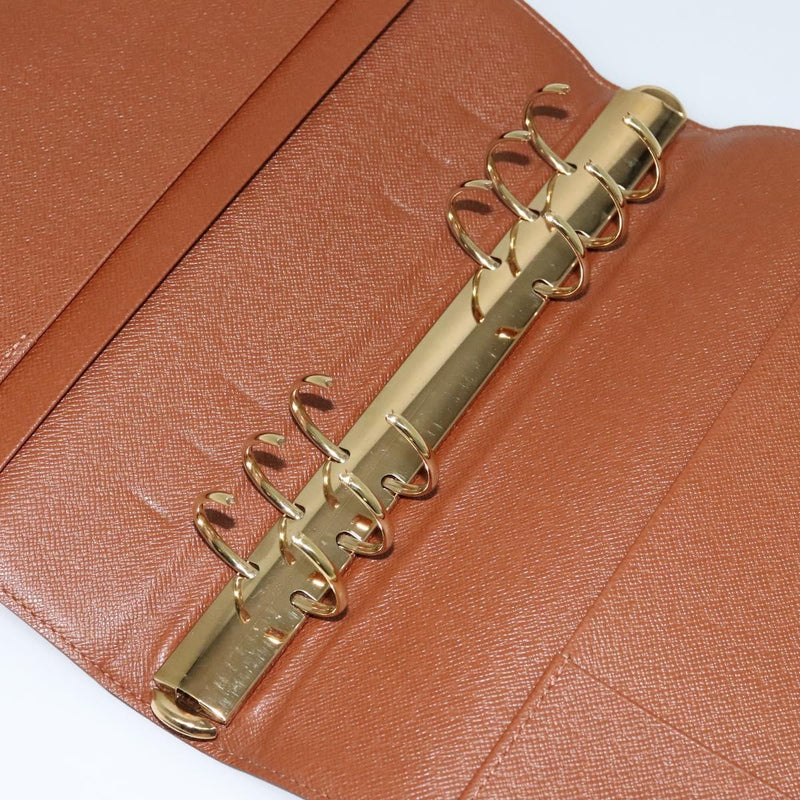 LOUIS VUITTON Monogram Agenda GM Day Planner Cover R20006 LV Auth 120542