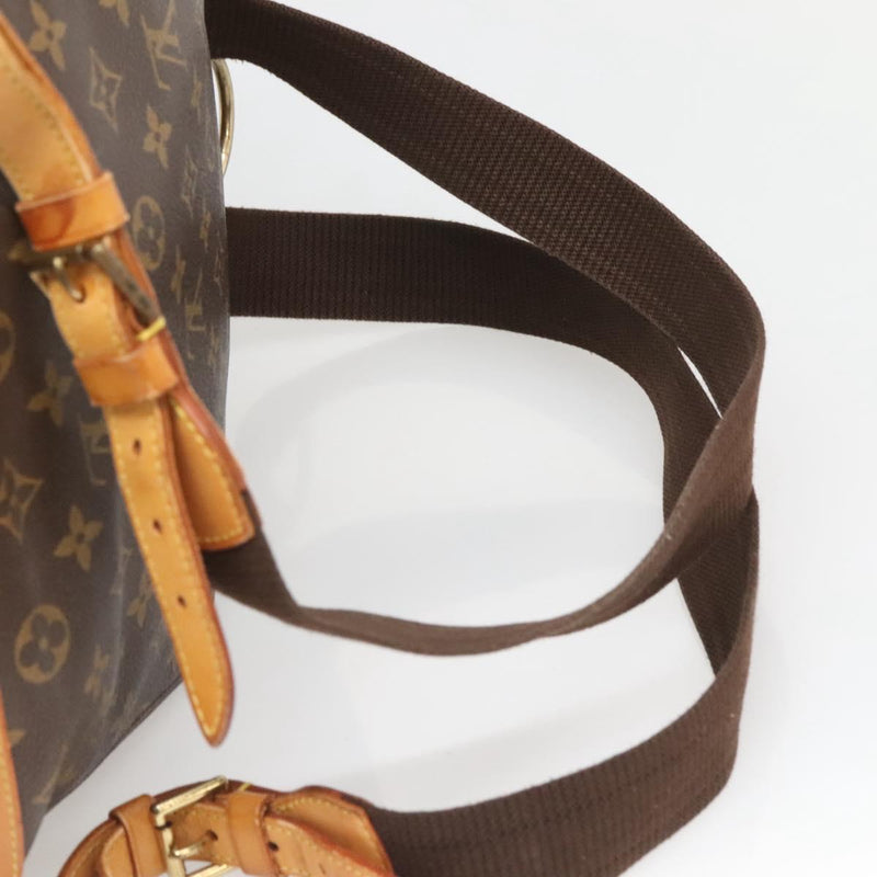 LOUIS VUITTON Monogram Montsouris GM Backpack M51135 LV Auth 120987