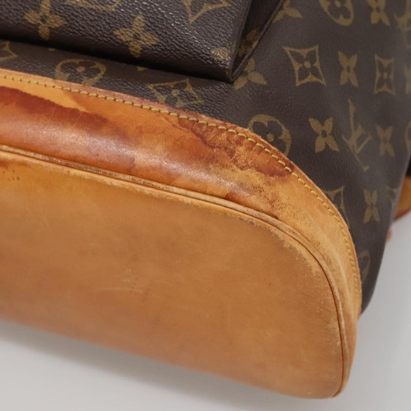 LOUIS VUITTON Monogram Montsouris GM Backpack M51135 LV Auth 120987