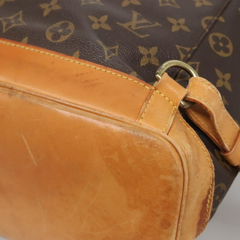 LOUIS VUITTON Monogram Montsouris GM Backpack M51135 LV Auth 120987