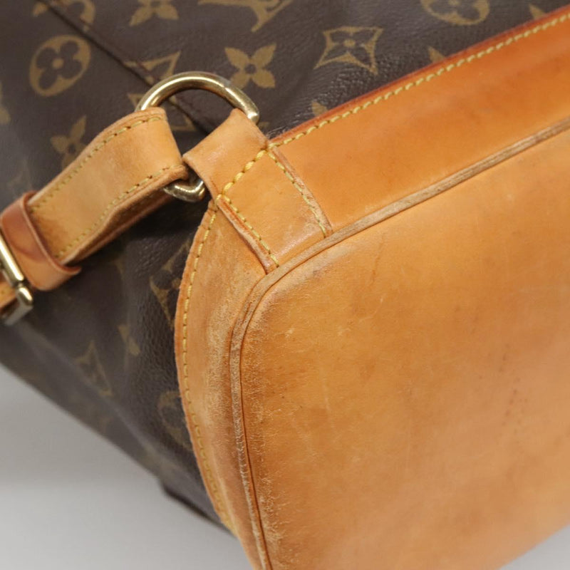 LOUIS VUITTON Monogram Montsouris GM Backpack M51135 LV Auth 120987