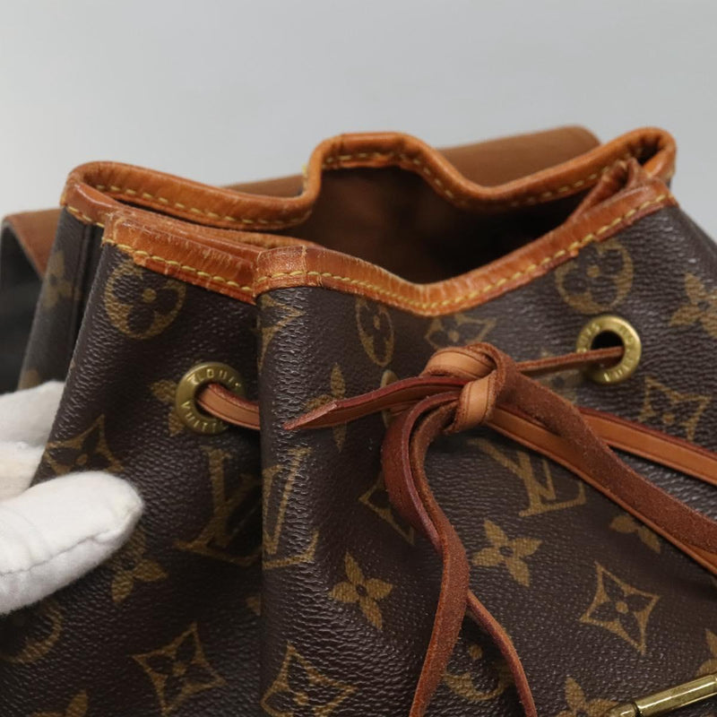 LOUIS VUITTON Monogram Montsouris GM Backpack M51135 LV Auth 120987