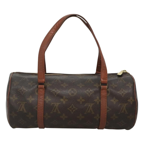 LOUIS VUITTON Monogram Papillon 30 Hand Bag M51385 LV Auth 120988