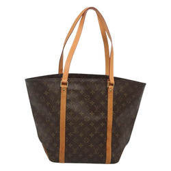 LOUIS VUITTON Monogram Sac Shopping Tote Bag M51108 LV Auth 121007