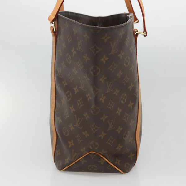 LOUIS VUITTON Monogram Sac Shopping Tote Bag M51108 LV Auth 121007