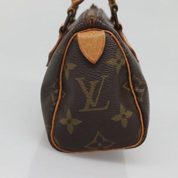 LOUIS VUITTON Monogram Mini Speedy Hand Bag M41534 LV Auth 121017