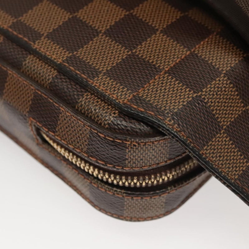 LOUIS VUITTON Damier Ebene Geronimos Shoulder Bag N51994 LV Auth 121023