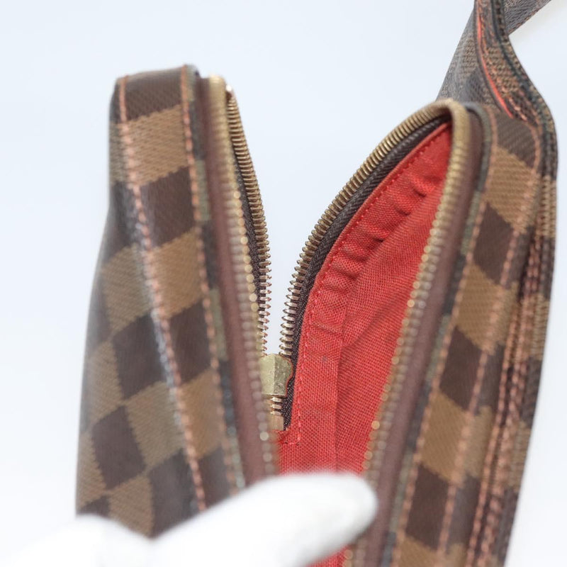 LOUIS VUITTON Damier Ebene Geronimos Shoulder Bag N51994 LV Auth 121023