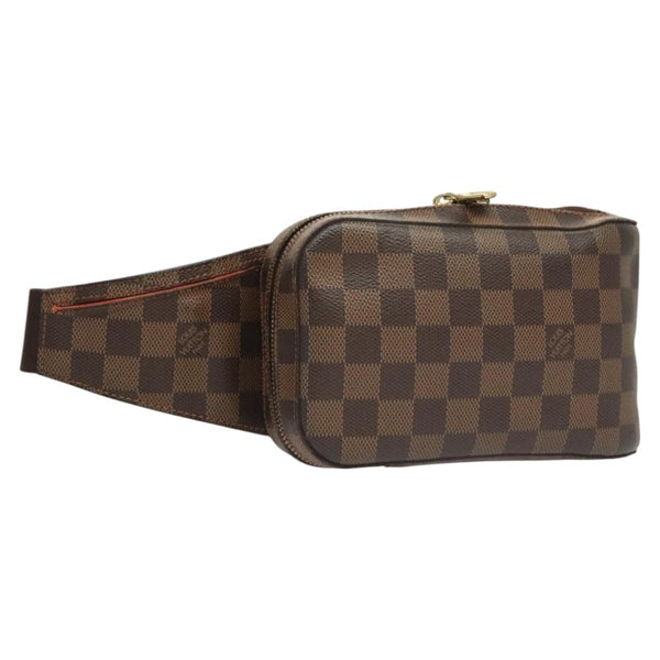 LOUIS VUITTON Damier Ebene Geronimos Shoulder Bag N51994 LV Auth 121023