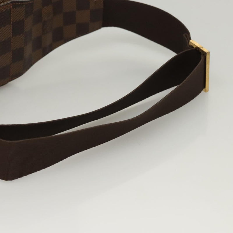 LOUIS VUITTON Damier Ebene Geronimos Shoulder Bag N51994 LV Auth 121023