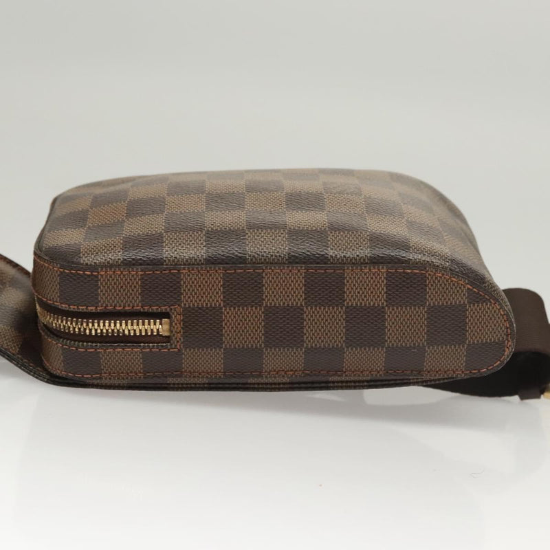 LOUIS VUITTON Damier Ebene Geronimos Shoulder Bag N51994 LV Auth 121023