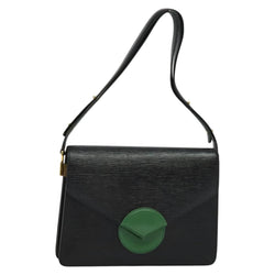 LOUIS VUITTON Epi Osh Shoulder Bag Black Green M52444 LV Auth 121028