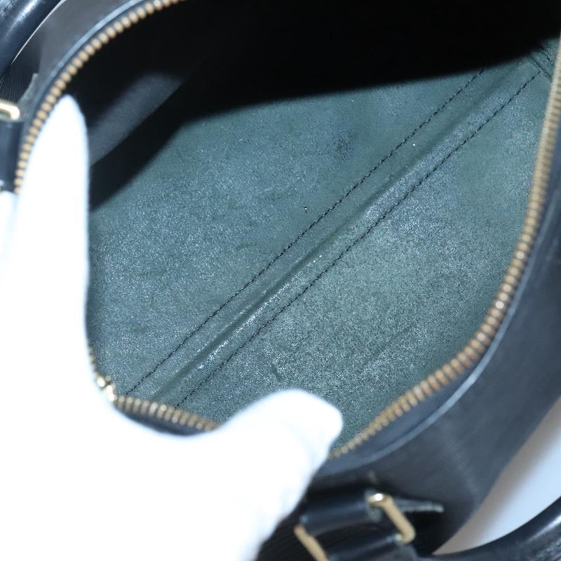 LOUIS VUITTON Epi Speedy 25 Hand Bag Black M43012 LV Auth 121033