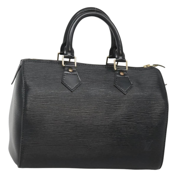 LOUIS VUITTON Epi Speedy 25 Hand Bag Black M43012 LV Auth 121033