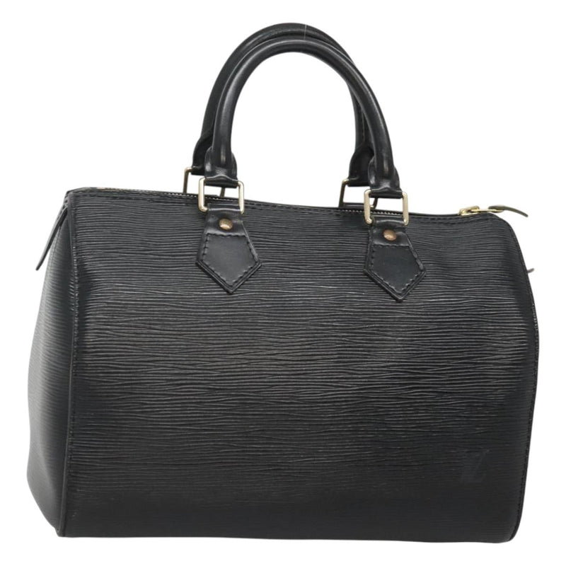 LOUIS VUITTON Epi Speedy 25 Hand Bag Black M43012 LV Auth 121033