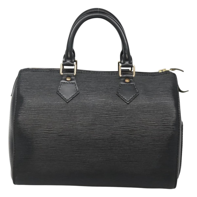 LOUIS VUITTON Epi Speedy 25 Hand Bag Black M43012 LV Auth 121033