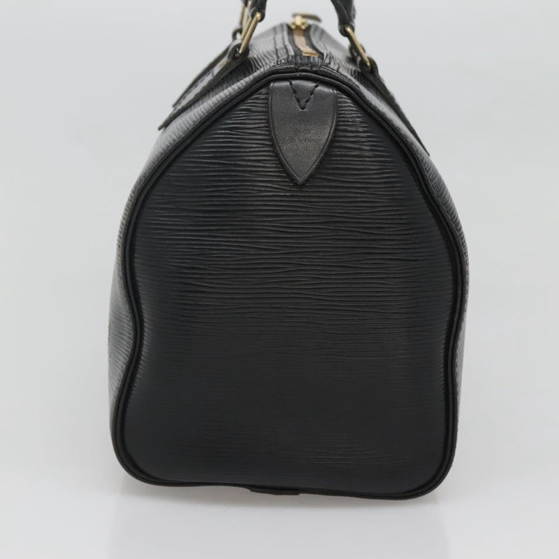 LOUIS VUITTON Epi Speedy 25 Hand Bag Black M43012 LV Auth 121033