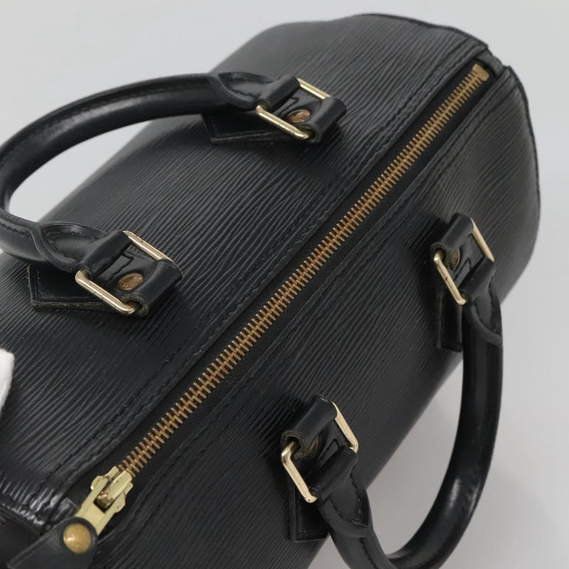 LOUIS VUITTON Epi Speedy 25 Hand Bag Black M43012 LV Auth 121033