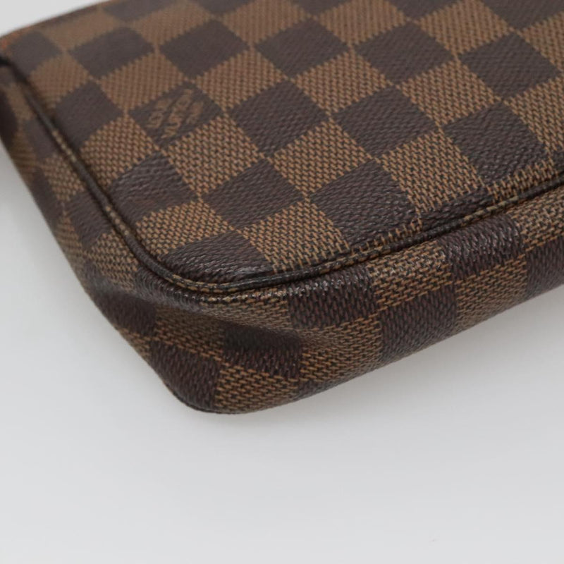 LOUIS VUITTON Damier Ebene Pochette Accessoires Pouch N41206 LV Auth 121041