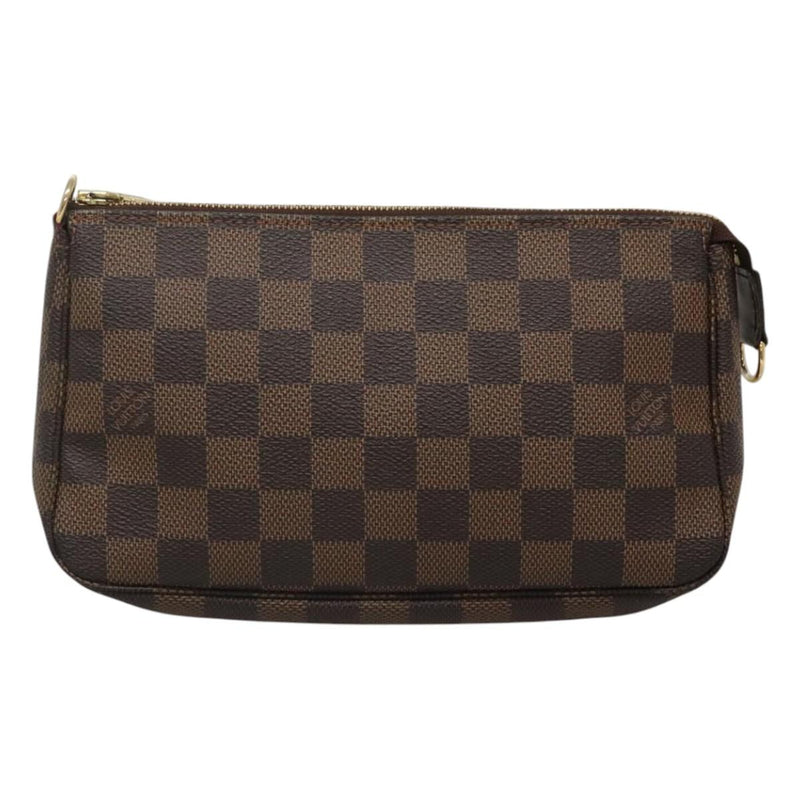 LOUIS VUITTON Damier Ebene Pochette Accessoires Pouch N41206 LV Auth 121041