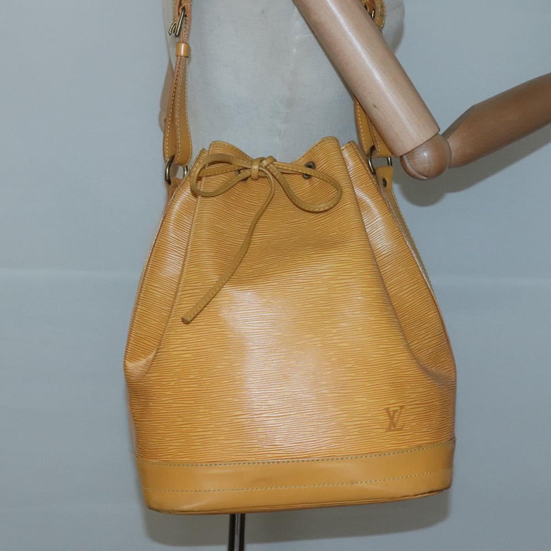 LOUIS VUITTON Epi Noe Shoulder Bag Tassili Yellow M44009 LV Auth 121401