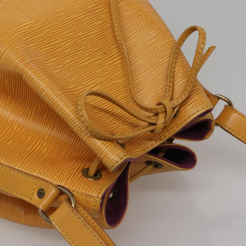 LOUIS VUITTON Epi Noe Shoulder Bag Tassili Yellow M44009 LV Auth 121401