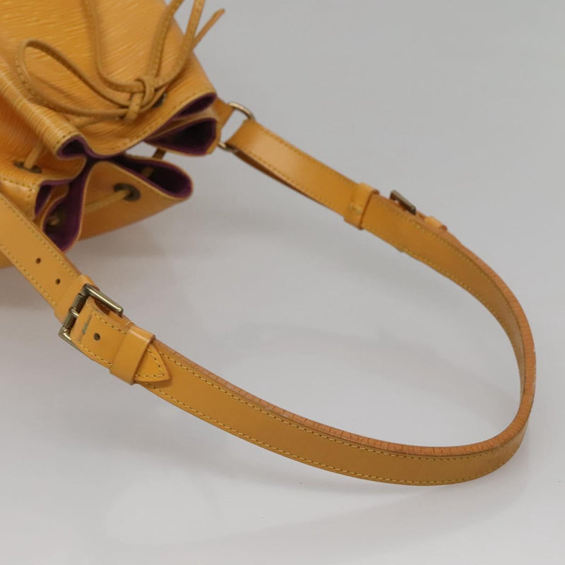 LOUIS VUITTON Epi Noe Shoulder Bag Tassili Yellow M44009 LV Auth 121401