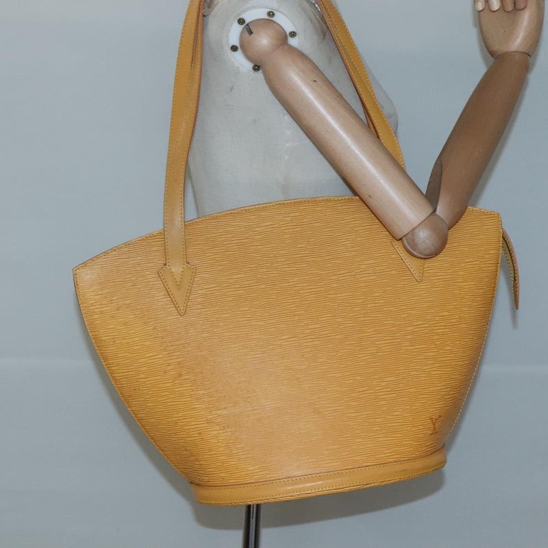 LOUIS VUITTON Epi Saint Jacques Shopping Shoulder Bag Yellow M52269 Auth 121417