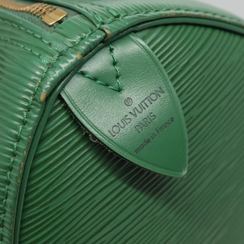 LOUIS VUITTON Epi Speedy 25 Hand Bag Borneo Green M43014 LV Auth 121536