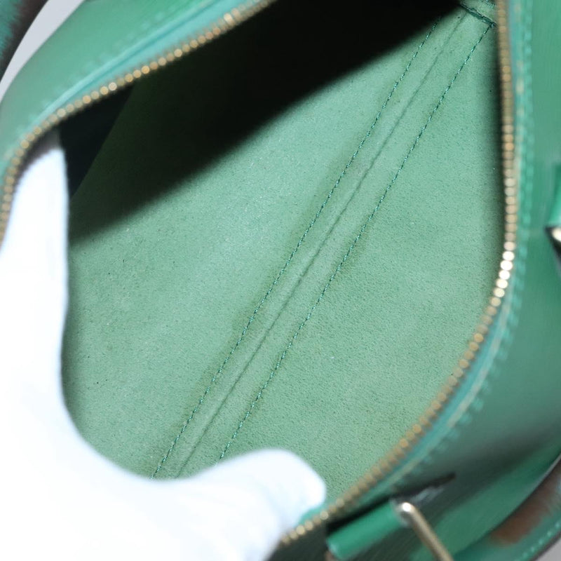 LOUIS VUITTON Epi Speedy 25 Hand Bag Borneo Green M43014 LV Auth 121536