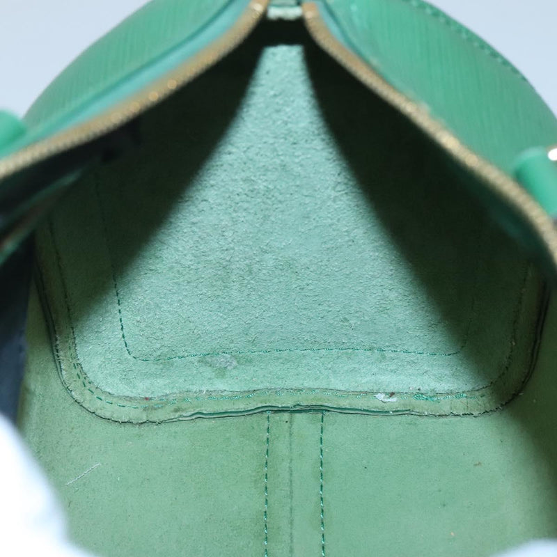 LOUIS VUITTON Epi Speedy 25 Hand Bag Borneo Green M43014 LV Auth 121536