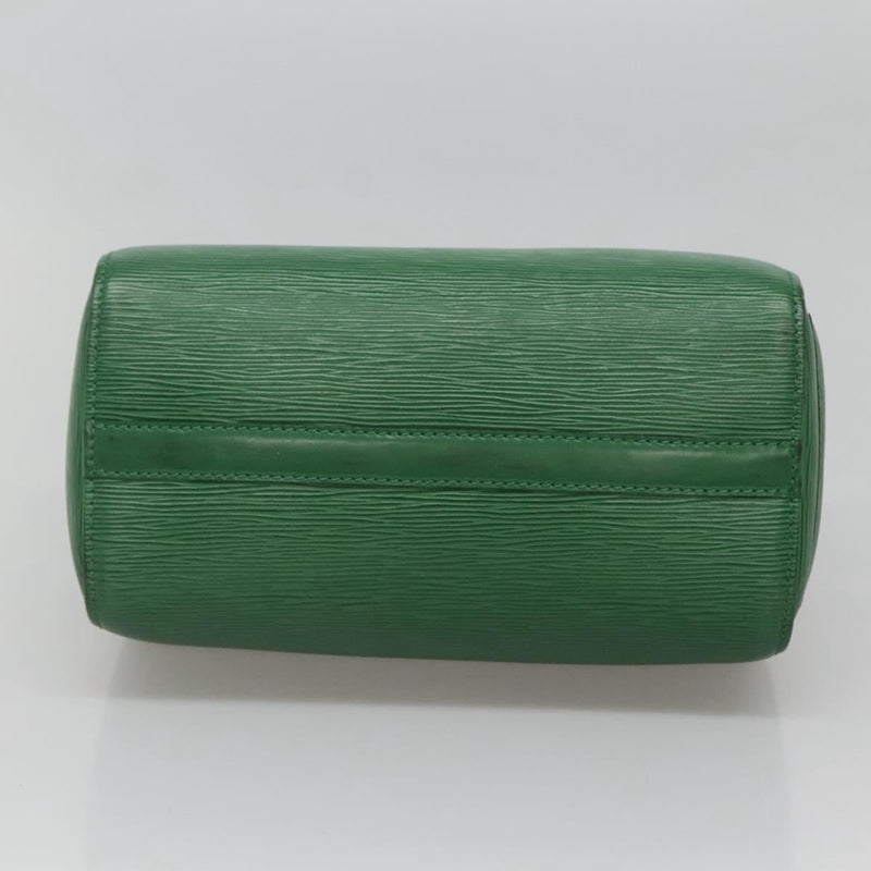 LOUIS VUITTON Epi Speedy 25 Hand Bag Borneo Green M43014 LV Auth 121536