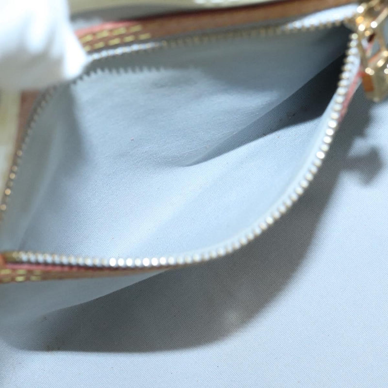 LOUIS VUITTON Monogram Vernis Reade PM Hand Bag Perle M91336 LV Auth 121539