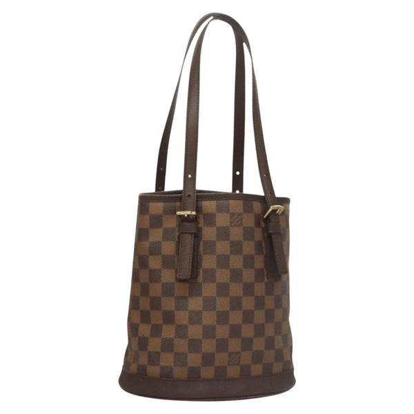 LOUIS VUITTON Damier Ebene Marais Shoulder Bag N42240 LV Auth 121567