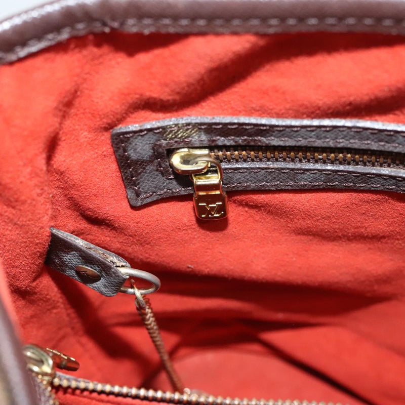 LOUIS VUITTON Damier Ebene Marais Shoulder Bag N42240 LV Auth 121567