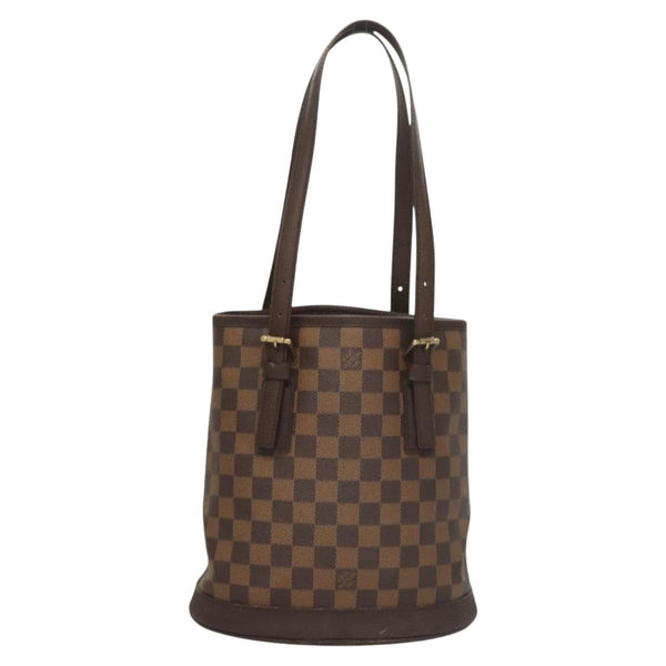 LOUIS VUITTON Damier Ebene Marais Shoulder Bag N42240 LV Auth 121567