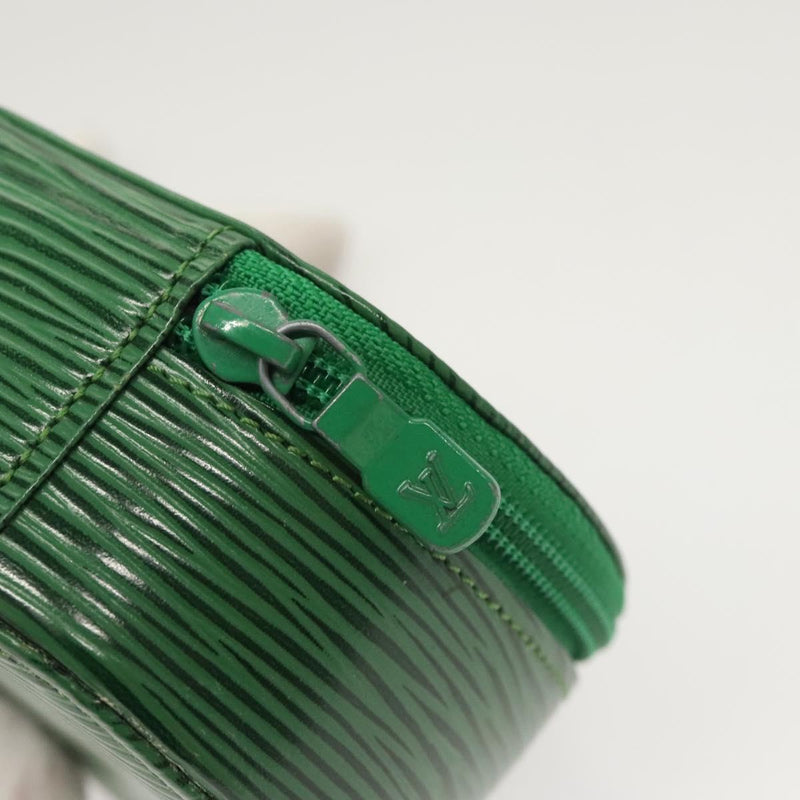LOUIS VUITTON Epi Ecrin Bijoux 10 Jewelry Box Green M48214 LV Auth 121572