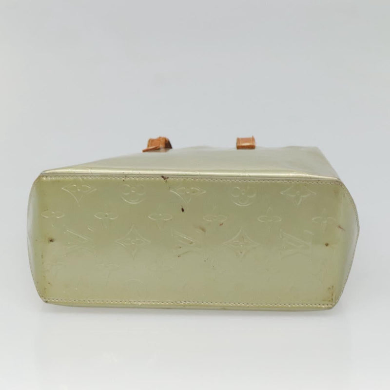 LOUIS VUITTON Monogram Vernis Reade PM Hand Bag Gris M91145 LV Auth 121575