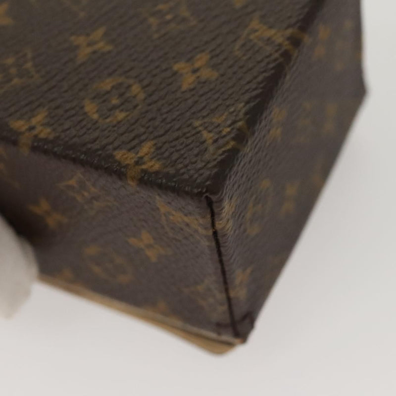 LOUIS VUITTON Monogram Jewelry case Jewelry Box LV Auth 121584