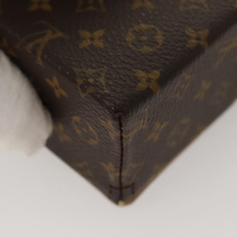 LOUIS VUITTON Monogram Jewelry case Jewelry Box LV Auth 121584