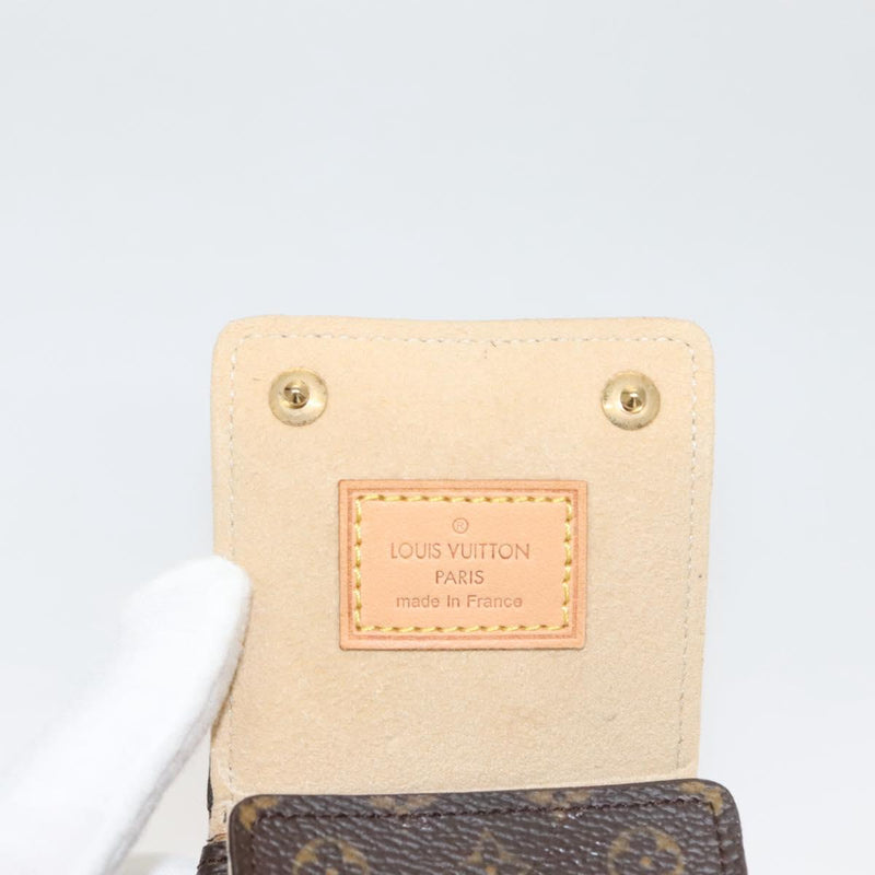 LOUIS VUITTON Monogram Jewelry case Jewelry Box LV Auth 121584