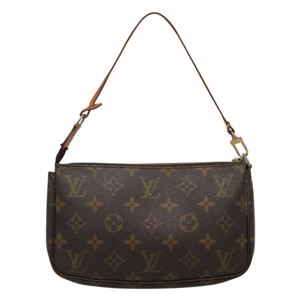 LOUIS VUITTON Monogram Pochette Accessoires Pouch M51980 LV Auth 121752