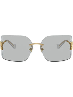 Miu Miu Eyewear Runway Frameless Sunglasses