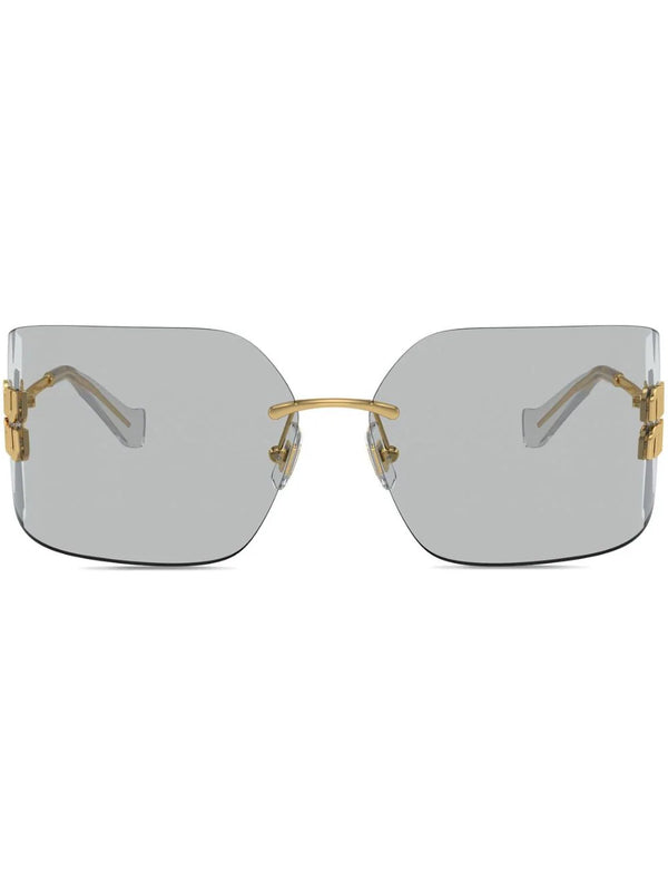 Miu Miu Eyewear Runway Frameless Sunglasses