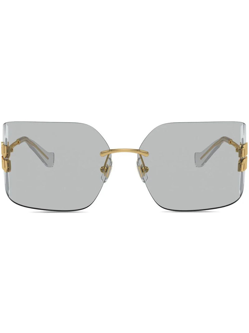 Miu Miu Eyewear Runway Frameless Sunglasses