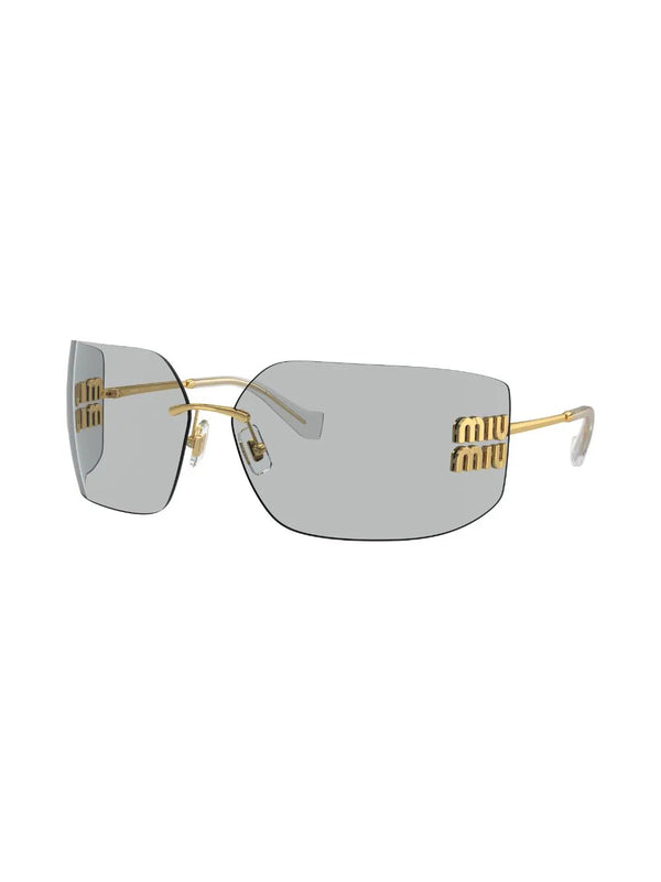 Miu Miu Eyewear Runway Frameless Sunglasses